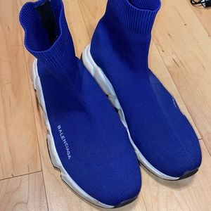 Blue Balenciagas Size 10